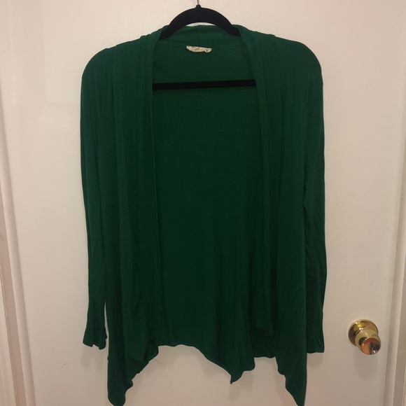 Flowy Green cardigan - Picture 2 of 5
